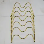 Metallic Plate Stand.