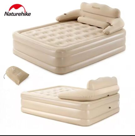 Inflatable Bed With Backrest.