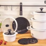 Edenberg Cookware Marble Set 12pcs Eb-5646