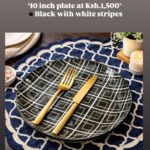 Printed Ceramic Dinner Plates