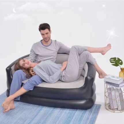 Inflatable 2 Seater Couch With Comfort Flocked Surface