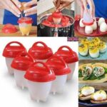 6Pcs Silicone Egg Boiler
