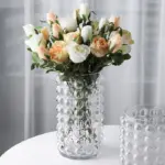 Clear Bubble Vase