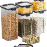 2pc Acrylic Cereal storage Containers.