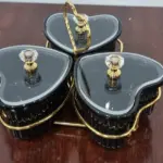 Ceramic love shape Sugar bowls