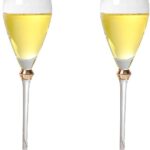 Royal Design Crystal Champagne Goblets
