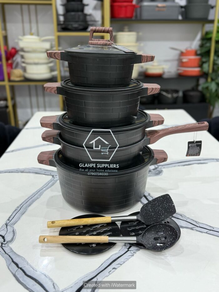 UCC LIFE 13pcs Granite Cookware Set