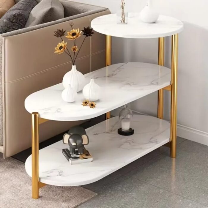 Modern luxury Marble Coffee Side Table