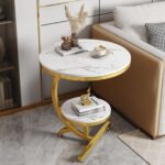 Double layer Side /Bedside Cabinet/Coffee Table