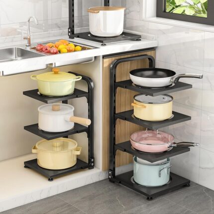 Kitchen Adjustable Storage Rack