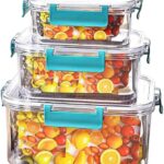 3PC Acrylic Food Storage Containers