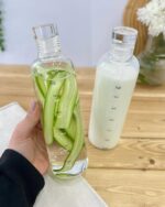Beverages Glass Bottle With Air Tight Lid
