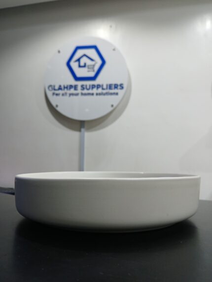 Modern White Matte Pasta Bowl