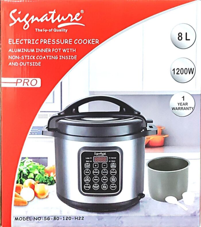 Signature 8L Electric Pressure Cooker