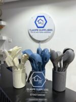 11PC Artezza Silicone Spoon Set With Holder