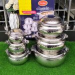 6Pcs Signature Classic Stainless Steel HotPot