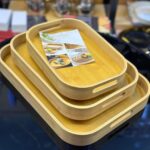3pcs Multi-functional Bamboo Trays