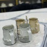 2pc Condiment With Spoon