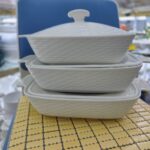 3pcs Ceramic Serving Dish