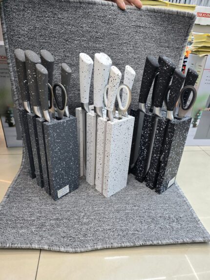 Marble Design Knife Set