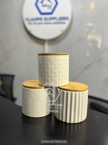 Single Ceramic Cannister
