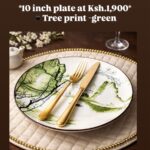 Elegant Landscape Ceramic Dinner Plate