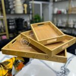 Bamboo Wooden Serving Trays