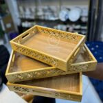 Elegant Bamboo Serving Tray