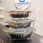 Luxury Ceramic Chafing Dish Set