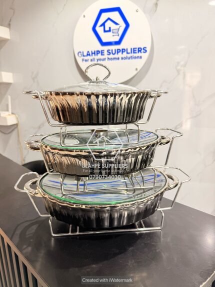 Luxury Ceramic Chafing Dish Set