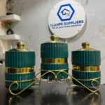 Luxury Ceramic Tea, Coffee & Sugar Cannister Set