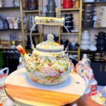 Floral Enamel 2ltrs Tea Kettle