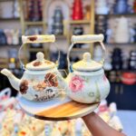 Enamel Floral 1.5ltrs Kettle