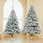 Snowflocked 2.4m Christmas Tree