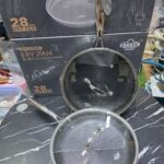 Stainless Steel Frying Pan with Lid