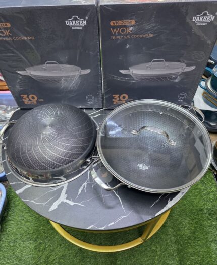 30cm Stainles Steel Wok Pan