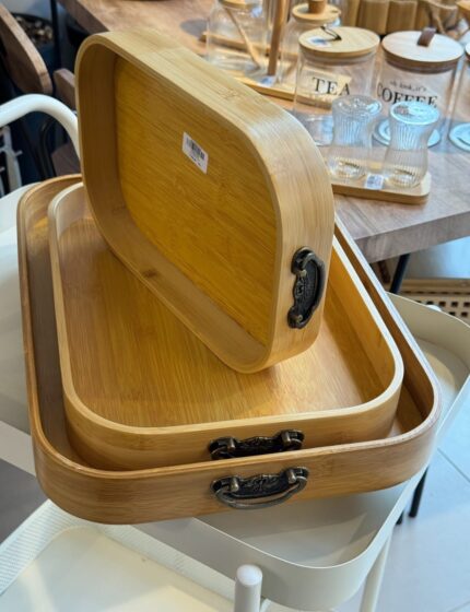 Multifunctional Bamboo Tray