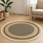 Nordic Aesthetic Modern Customized Woven Mat