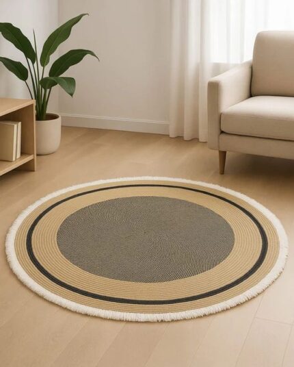 Nordic Aesthetic Modern Customized Woven Mat