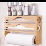 3 in 1 bamboo wrap dispenser
