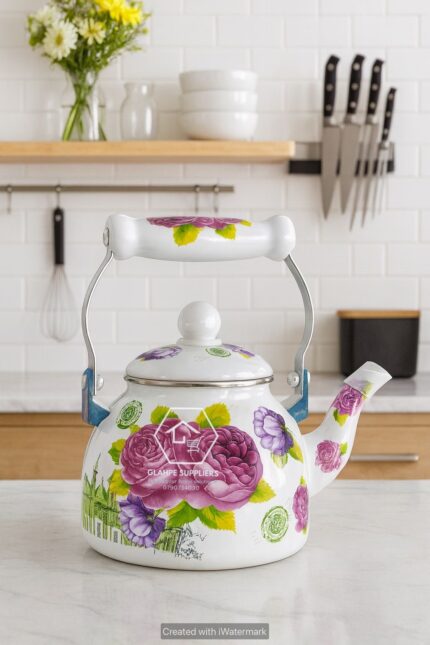 1.2litres enamel kettle