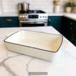 enameled cast iron baking pan