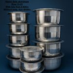 12pcs heavy duty aluminium cookware set