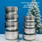 8 pcs Aluminium heavy duty cookware