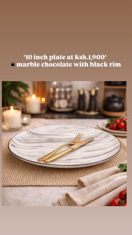 Marble Dinner Plates