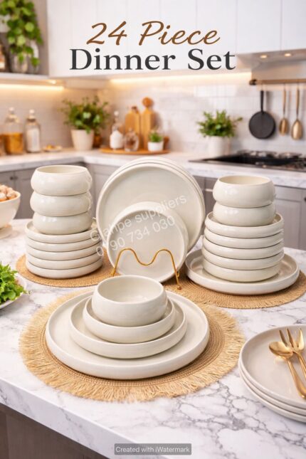 24 piece dinner set