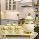 Luxury Tea Set With Tray