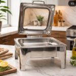 Square 6 litres chaffing dish