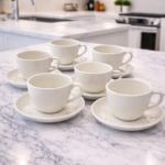6pcs Cup & Saucer set