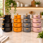 Ceramic cookware sets